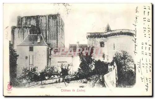 Loches Cartes postales Chateau