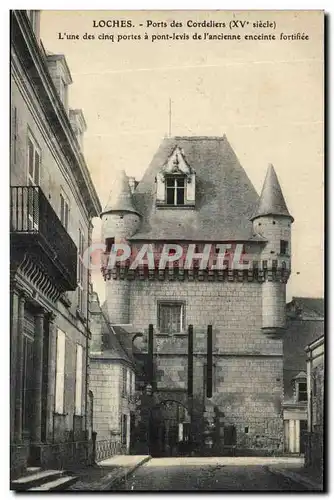 Loches Cartes postales Ports des cordeliers