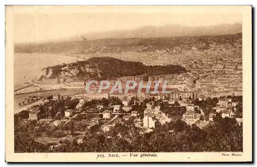 Cartes postales Nice Vue generale