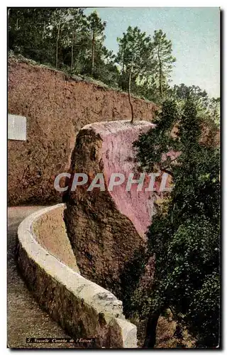 Ansichtskarte AK Nouvelle corniche de l&#39Esterel