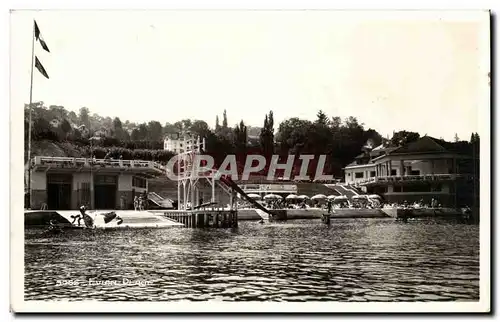 Cartes postales Evian plage