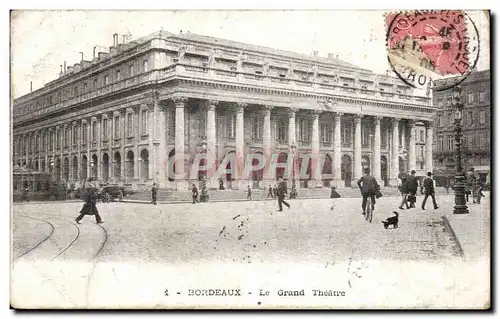 Cartes postales Bordeaux Le grand theatre