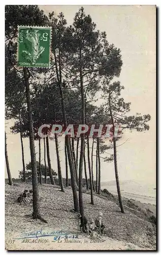 Ansichtskarte AK Arcachon Le Moulleau Les dunes