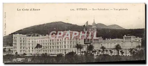 Cartes postales Hyeres San Salvadour Vue generale