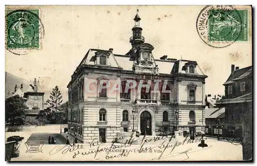 Cartes postales Chambery L&#39hotel de ville