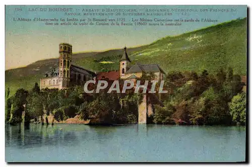 Ansichtskarte AK Lac du Bourget Abbaye d&#39Hautecombe Ancienne necropole des princes de Savoie