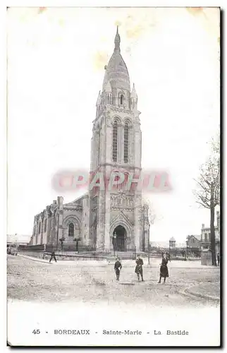 Ansichtskarte AK Bordeaux Sainte Marie La Bastide