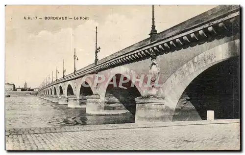 Cartes postales Bordeaux Le pont