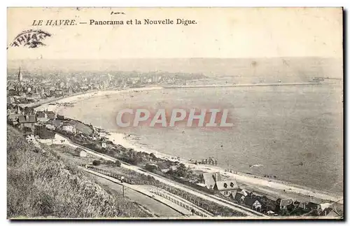 Cartes postales Le Havre Panorama et la nouvelle digue