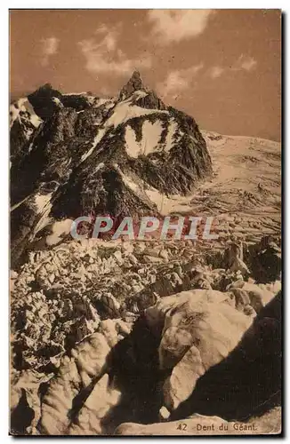 Cartes postales Dent du geant