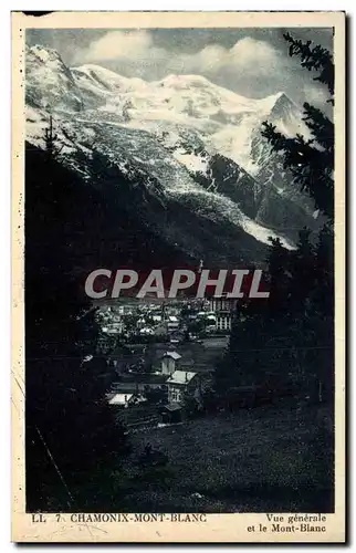 Cartes postales Chamonix Mont Blanc