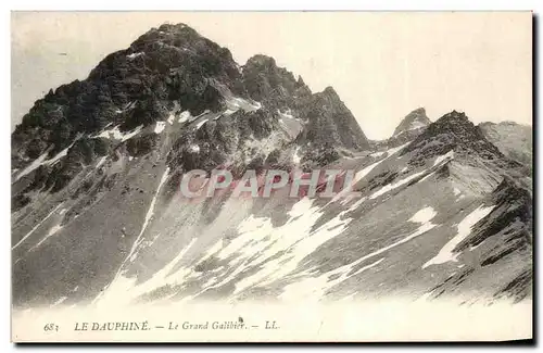 Cartes postales Le Dauphine Le grand Galibier