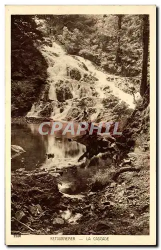 Cartes postales Retournemer la cascade