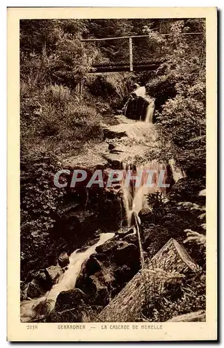 Ansichtskarte AK Gerardmer La cascade de merelle