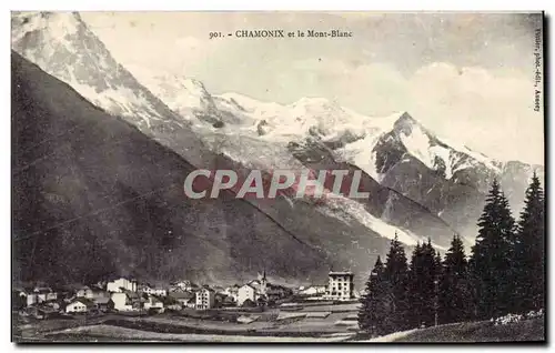 Cartes postales Chamonix et le Mont Blanc