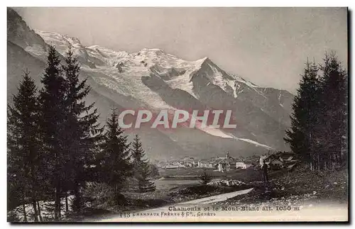 Cartes postales Chamonix et le Mont Blanc