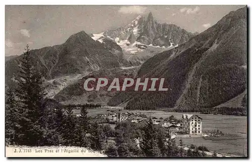 Cartes postales Les Praz et l&#39aiguille du Pic