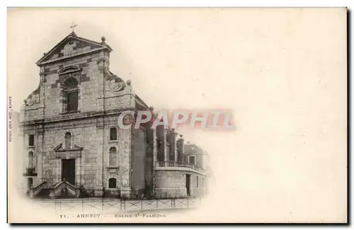 Cartes postales Annecy Eglise St Francois