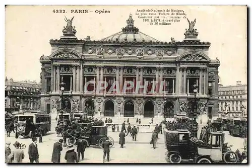 Cartes postales Paris Opera