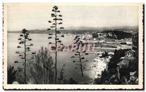 Cartes postales Nice Vue sur le port depuis le mont Boron