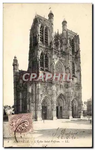 Cartes postales Abbeville L'eglise Saint Vulfran