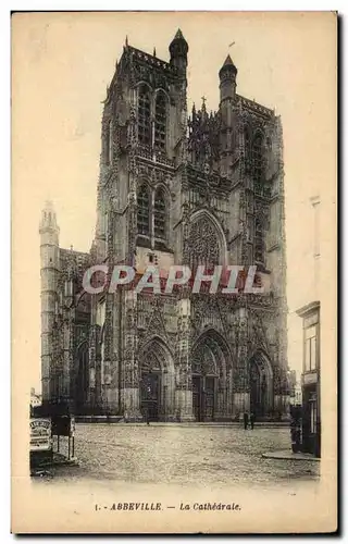 Cartes postales Abbeville CAthedrale