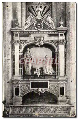 Cartes postales Cathedrale d&#39Amiens Tombeau du chanoine Lucas