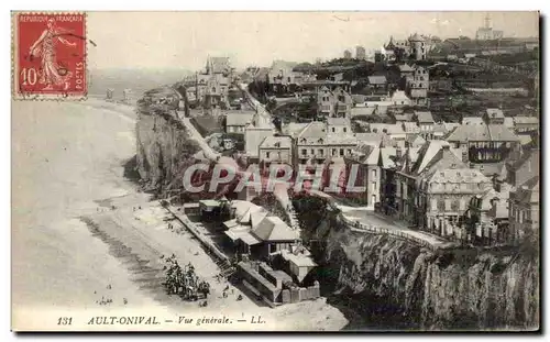 Cartes postales Ault Onival Vue generale