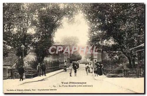 Cartes postales Toul La porte Moselle