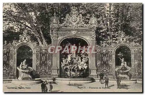 Cartes postales Nancy Fontaine de Neptune