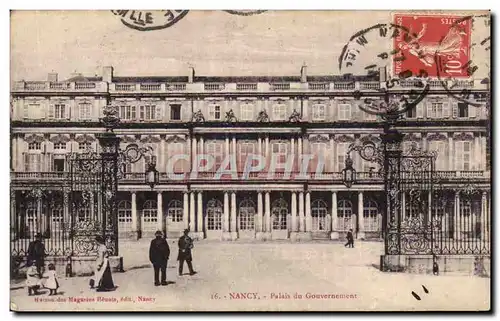 Cartes postales Nancy Palais du gouvernement