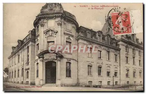 Cartes postales Nancy Institut de Mathematiques et de physique