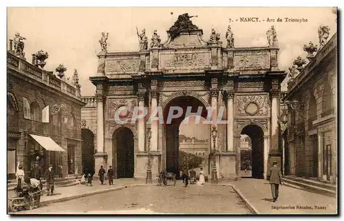 Cartes postales Nancy Arc de TRiomphe