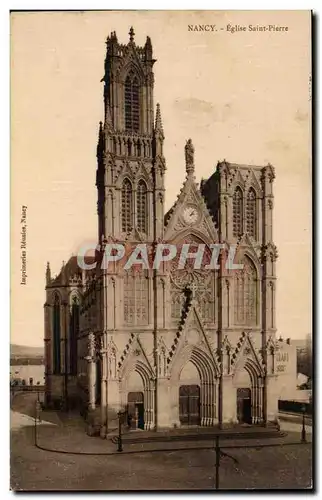 Cartes postales Nancy Eglise Saint Pierre