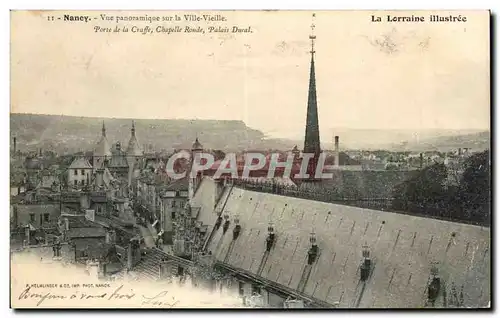 Nancy Cartes postales Vue panoramique sur la vieille ville