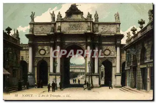 Cartes postales Nancy L&#39arc de triomphe