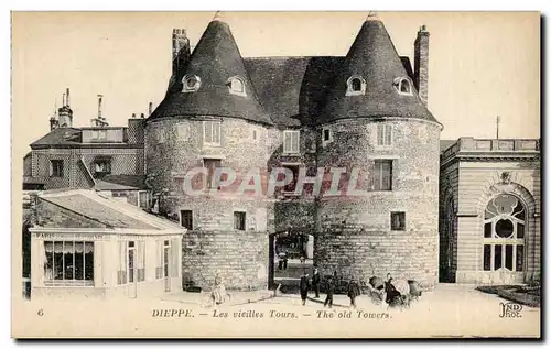 Ansichtskarte AK Dieppe Les vieilles tours