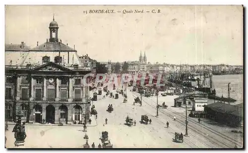 Cartes postales Bordeaux Quais Nord