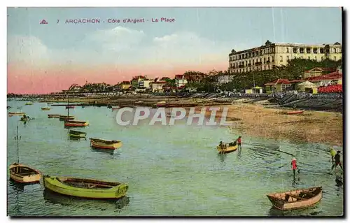 Cartes postales Arcacchon La plage