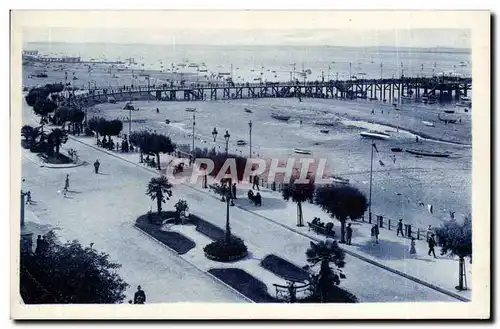 Ansichtskarte AK Arcachon Le boulevard et la jetee promenade