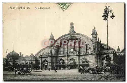 Cartes postales Frankfurt Hauptbahnhof