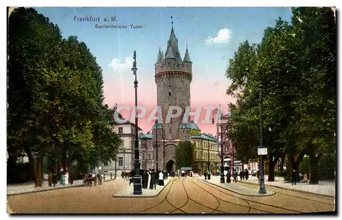 Cartes postales Frankfurt Eschenheimer Turm