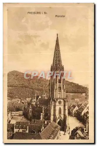 Cartes postales Freiburg Munster