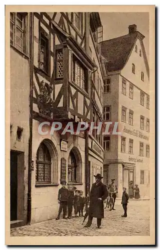 Cartes postales Nurnberg Hans Sachs Haus