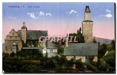 Cartes postales Cronberg i T Altes Schloss