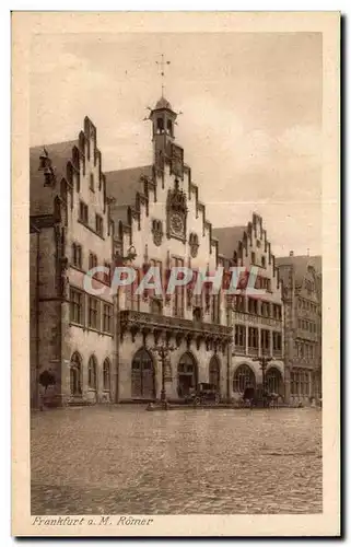 Cartes postales Frankfurt Romer