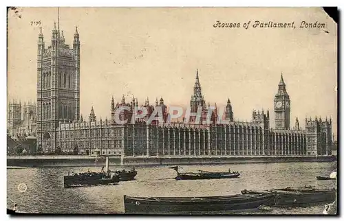 Cartes postales Great Britain Houses of Parliament London Londres