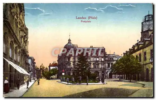 Cartes postales Landau (Pfalz) Postplatz