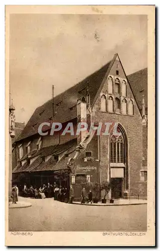 Cartes postales Nurnberg Bratwurstglocklein