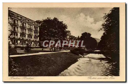 Cartes postales Baden Baden Partie an der Oas